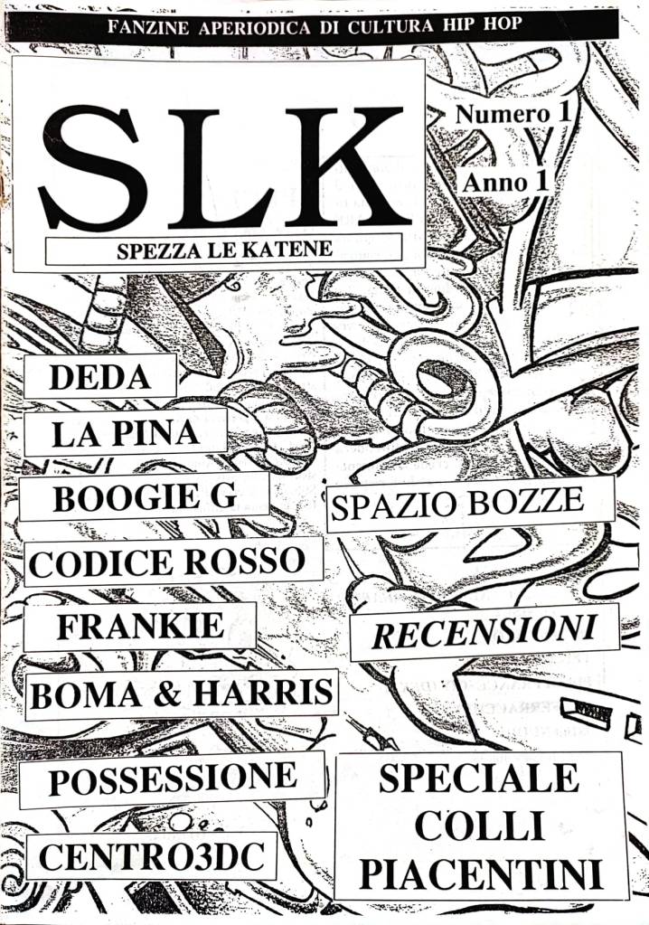 Copertina SLK fanzine n. 1